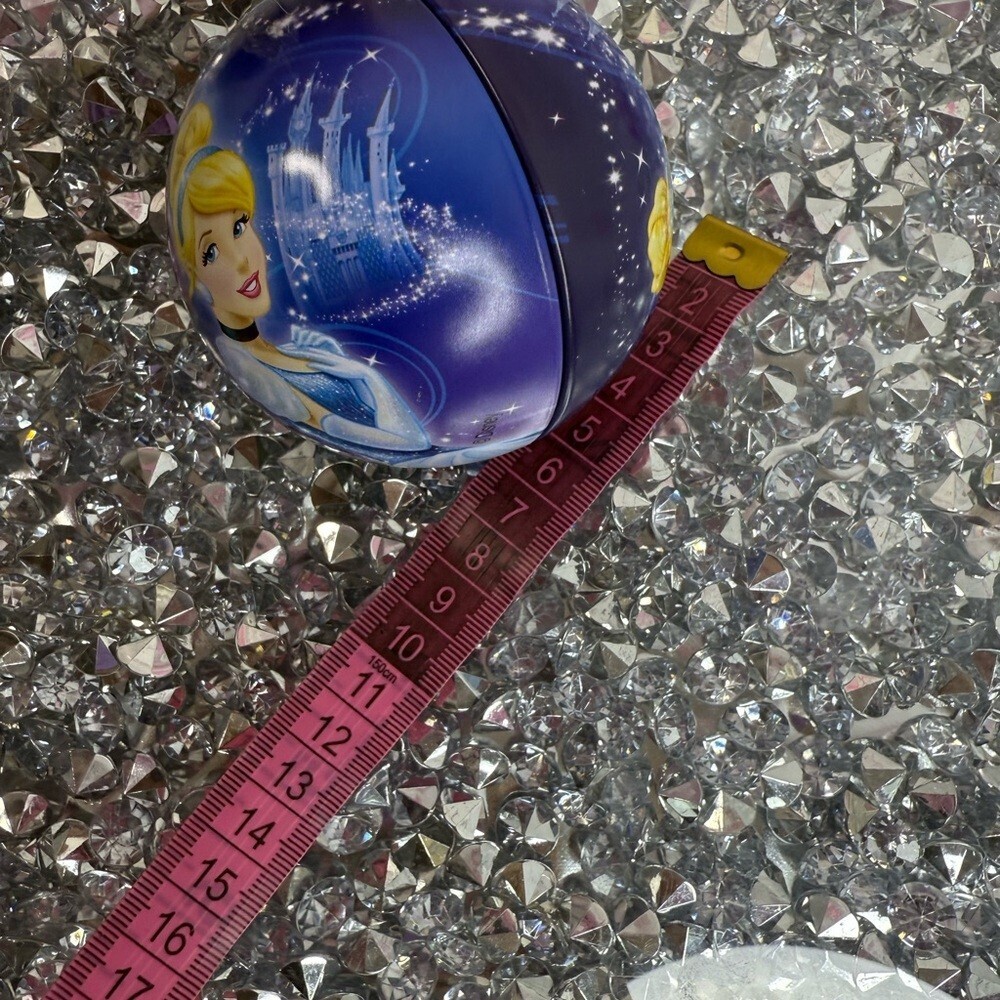 Disney ornament Blue Cinderella Holiday Hanging Ornament that opens can fill - Picture 8 of 8